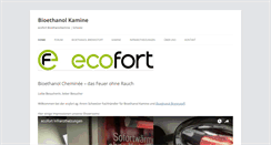 Desktop Screenshot of bioethanol-kamin.ch