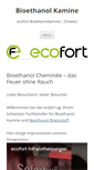 Mobile Screenshot of bioethanol-kamin.ch